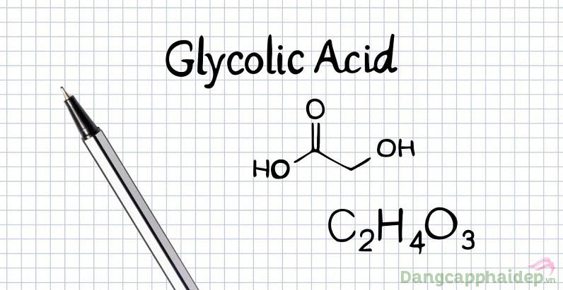 Glycolic acid là thành phần hoạt động chính trong sản phẩm