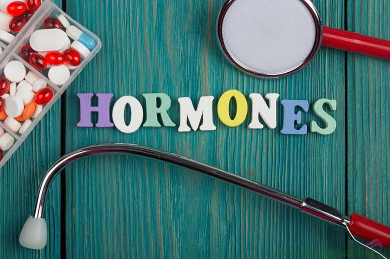 Hormone ảnh hướng đến làn da và tâm trạng của phụ nữ theo chu kỳ mỗi tháng.