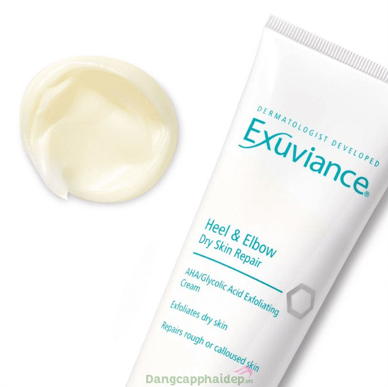 Khắc phục nhược điểm da khô sần bong tróc với kem dưỡng Exuviance Heel and Elbow Dry Skin Repair