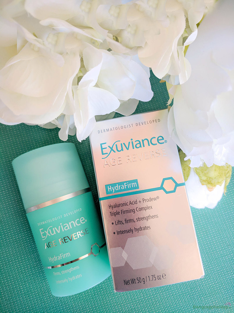Exuviance hydra firm phục hồi tất cả những dấu hiệu lão hóa của da, khôi phục màng dưỡng ẩm.