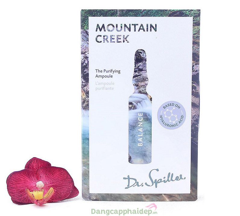 Dr Spiller Mountain Creek Balnace Purifying Ampoule – Tinh Chất Giảm Nhờn Trị Mụn Của Đức