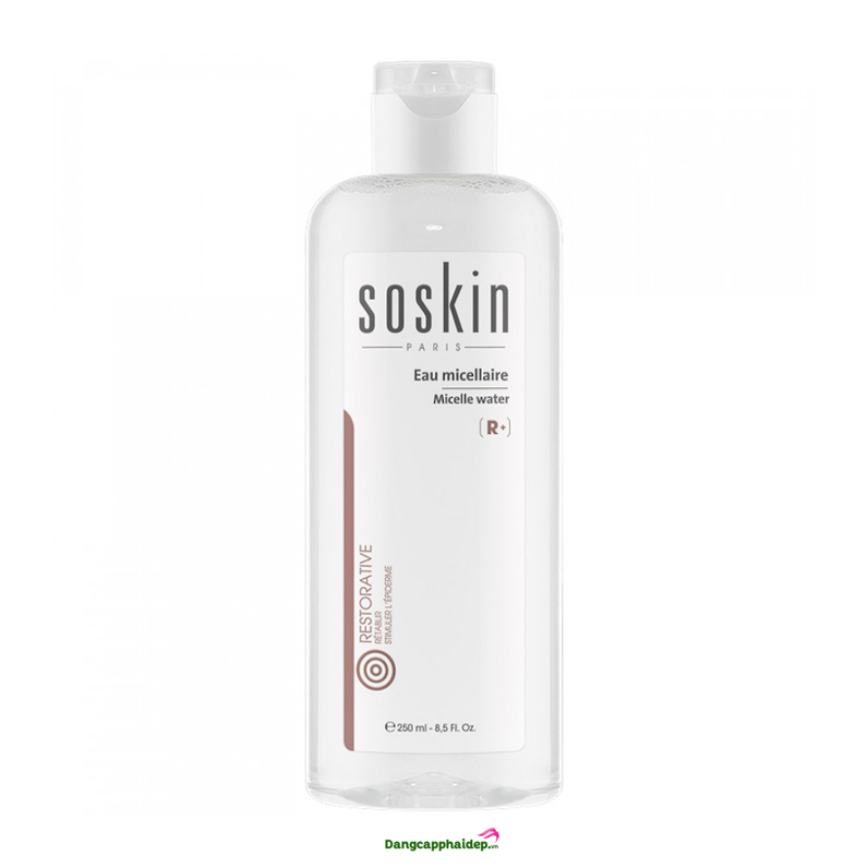 Soskin Micelle Water - Nước tẩy trang nhẹ nhàng 250ml