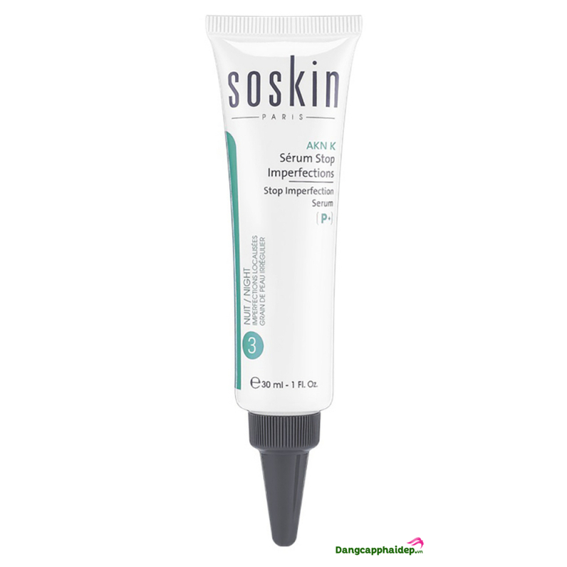 Soskin Stop Imperfection Serum - Serum đặc trị mụn 30ml