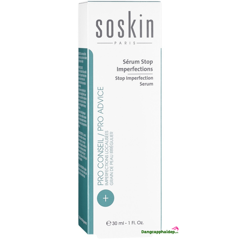 Serum đặc trị mụn Soskin Stop Imperfection Serum