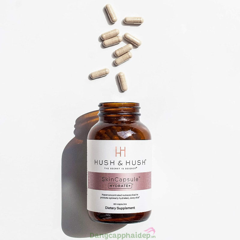 Hush & Hush SkinCapsule Hydrate - Giải pháp cấp ẩm mạnh mẽ từ bên trong