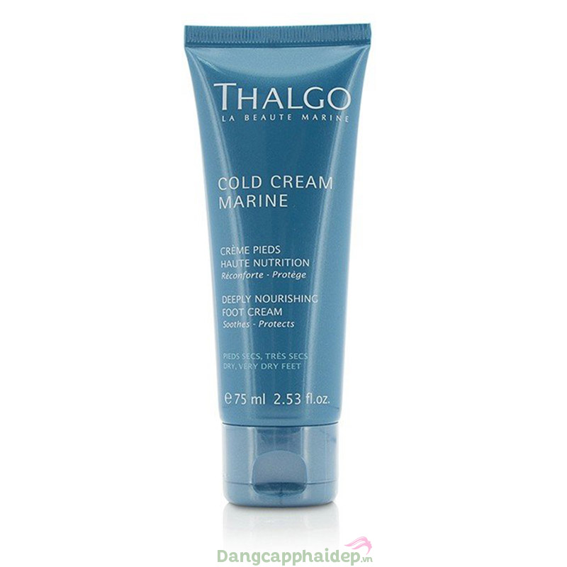 Thalgo Deeply Nourishing Foot Cream là một trong những sản phẩm dưỡng da chân được ưa chuộng hiện nay