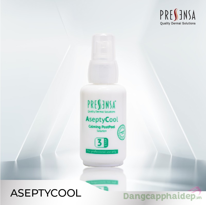 The Pressensa AseptyCool 50ml - Dung dịch cân bằng da sau peel