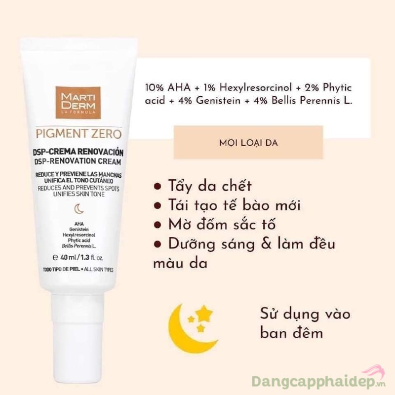 Martiderm Pigment Zero DSP Renovation Cream