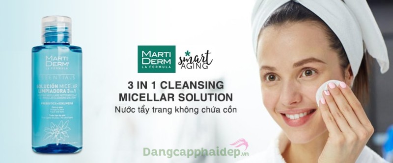 Martiderm Essentials Micellar Cleansing Solution 3 In 1