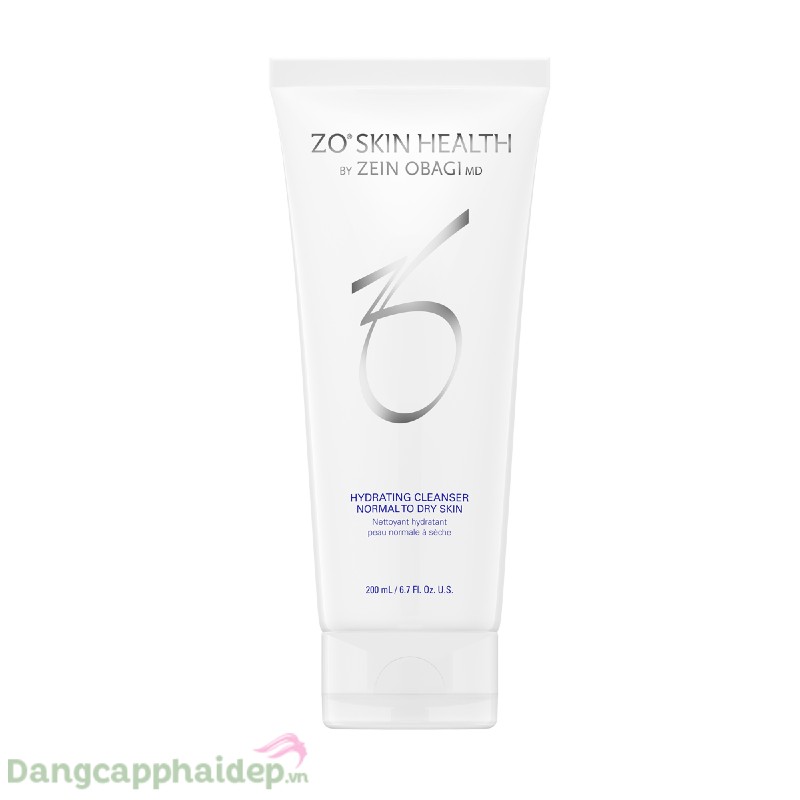 Zo Skin Health Hydrating Cleanser 200ml - Sữa rửa mặt cho da khô, da nhạy cảm