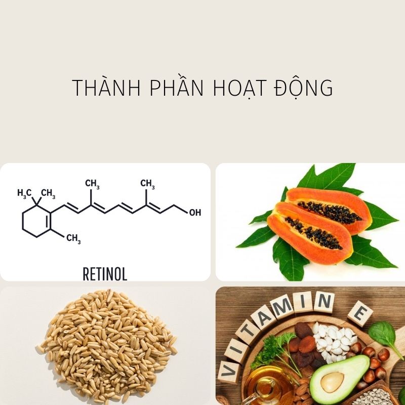 Thành phần hoạt động có trong kem dưỡng thể Zo Skin Health Body Emulsion.