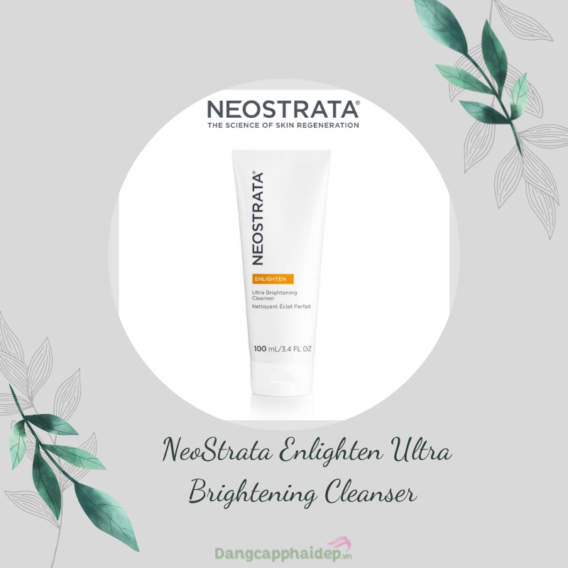 Sữa rửa mặt làm sạch sâu và sáng da NeoStrata Enlighten Ultra Brightening Cleanser.