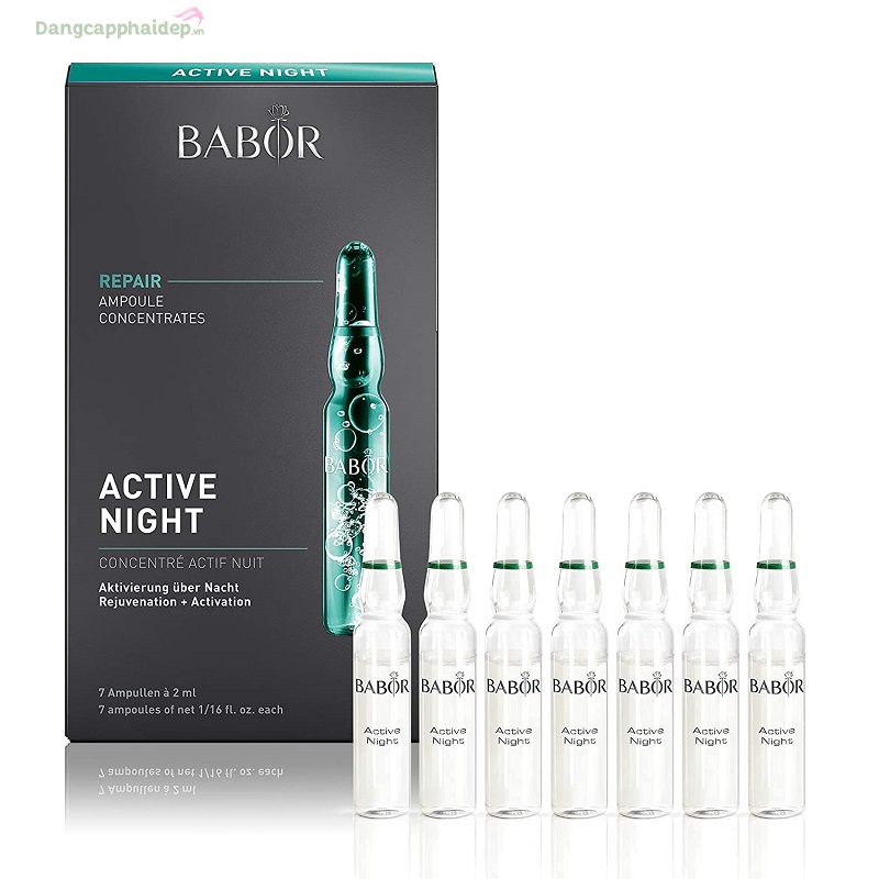Babor Active Night 14ml – Tinh chất tái tạo da ngừa lão hoá ban đêm