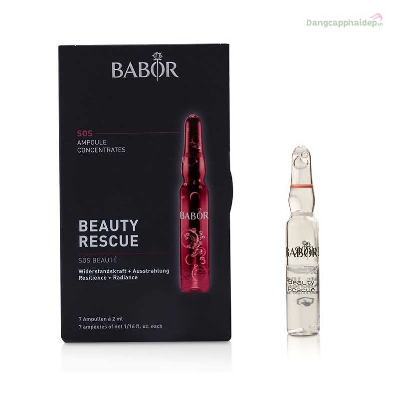 Babor Beauty Rescue 14ml – Tinh chất phục hồi da ngừa lão hoá