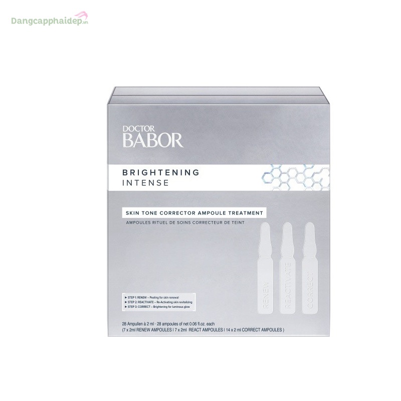Babor Skin Tone Corrector Ampoule Treatments 50ml – Liệu trình dưỡng trắng khoẻ da