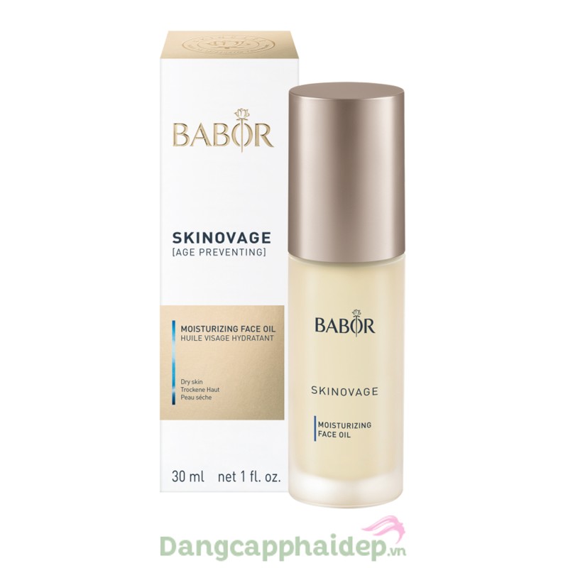 Babor Skinovage Moisturizing Face Oil 30ml - Dầu chăm sóc cho da khô thiếu chất béo và độ ẩm
