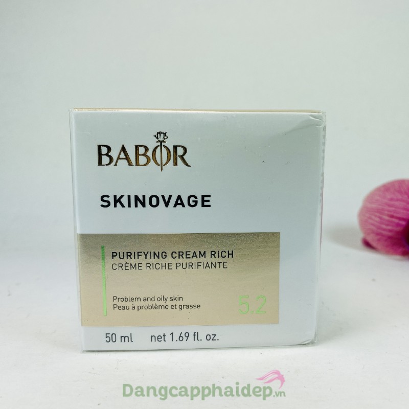 Babor Skinovage Purifying Cream Rich