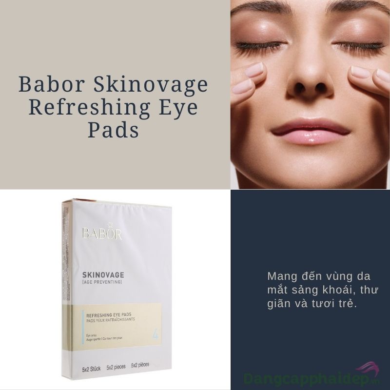 Babor Skinovage Refreshing Eye Pads