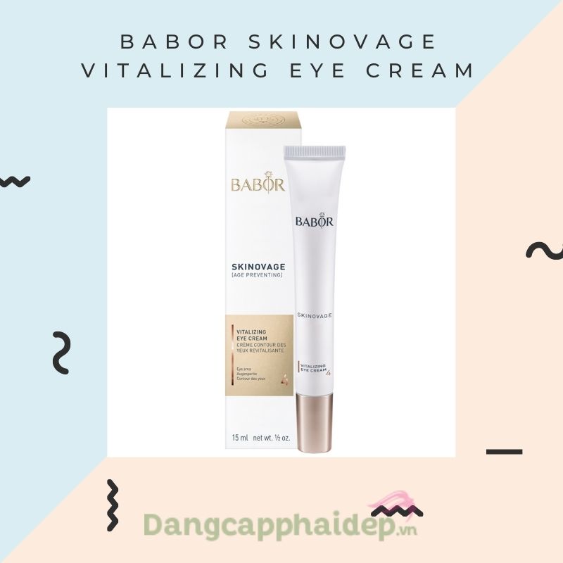 Babor Skinovage Vitalizing Eye Cream