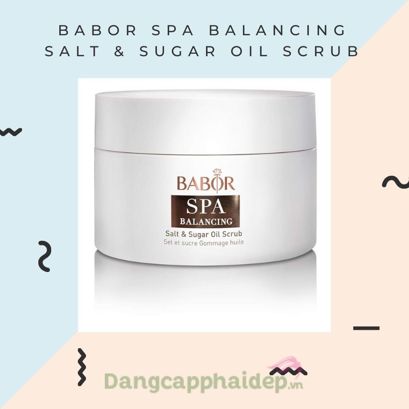 Babor Spa Balancing Salt & Sugar Oil Scrub