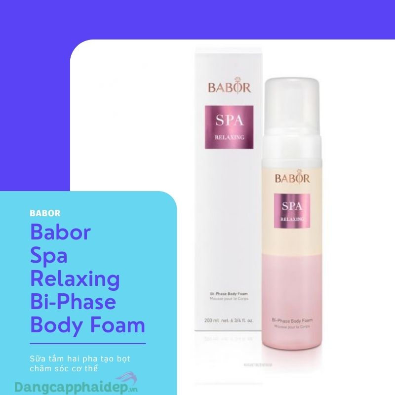 Babor Spa Relaxing Bi-Phase Body Foam