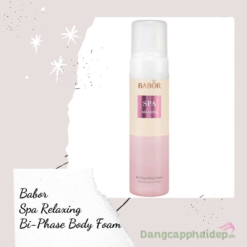 Babor Spa Relaxing Bi-Phase Body Foam