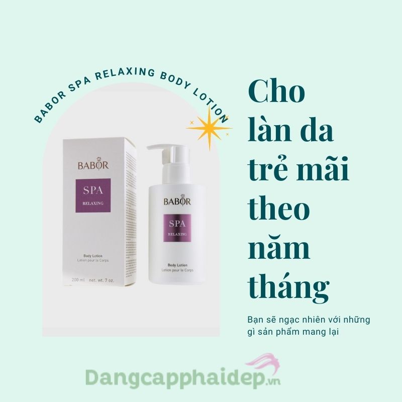 Babor Spa Relaxing Body Lotion