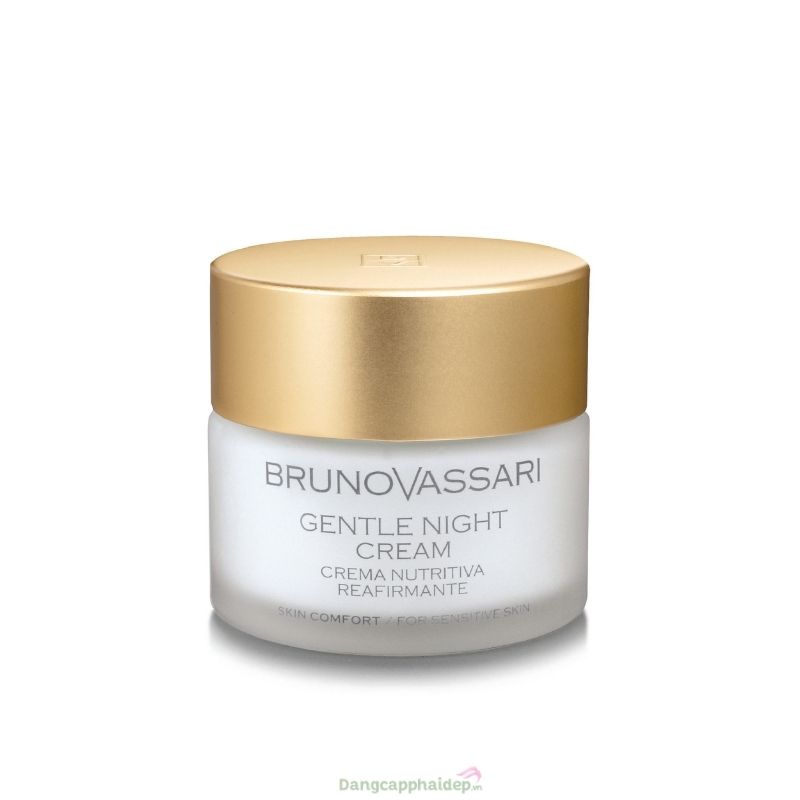 Bruno Vassari Skin Comfort Gentle Night Cream 50ml - Kem Dưỡng Đêm Phục Hồi Da