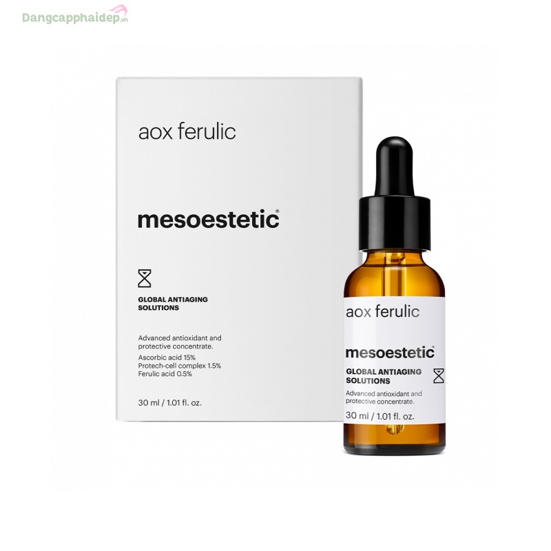 Mesoestetic Aox Ferulic 30ml – Serum chống lão hoá da vượt trội