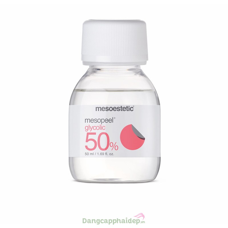 Mesoestetic Mesopeel Glycolic 50% - Peel điều trị da lão hóa giai đoạn 3, da tăng sắc tố