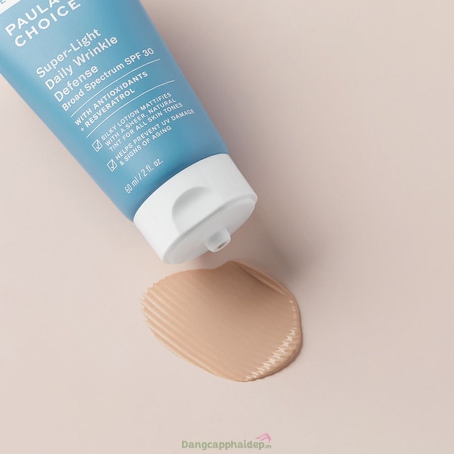 Paula’s Choice Resist Super-Light Daily Wrinkle Defense SPF 30 - "Chân ái" cho làn da dầu, hỗn hợp.