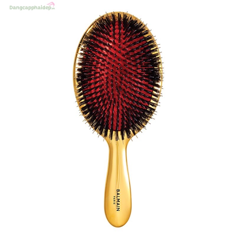 Balmain Hair 14K Gold Plated Spa Brush – Lược chải tóc mạ vàng 14K
