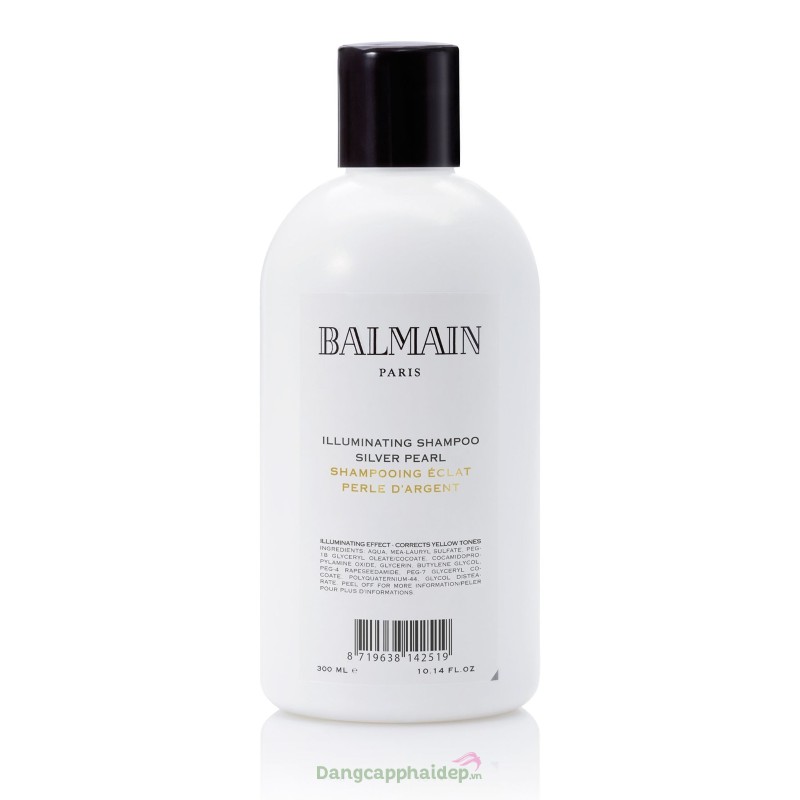 Balmain Hair Illuminating Shampoo Silver Pearl 300ml - Dầu gội tím khử vàng