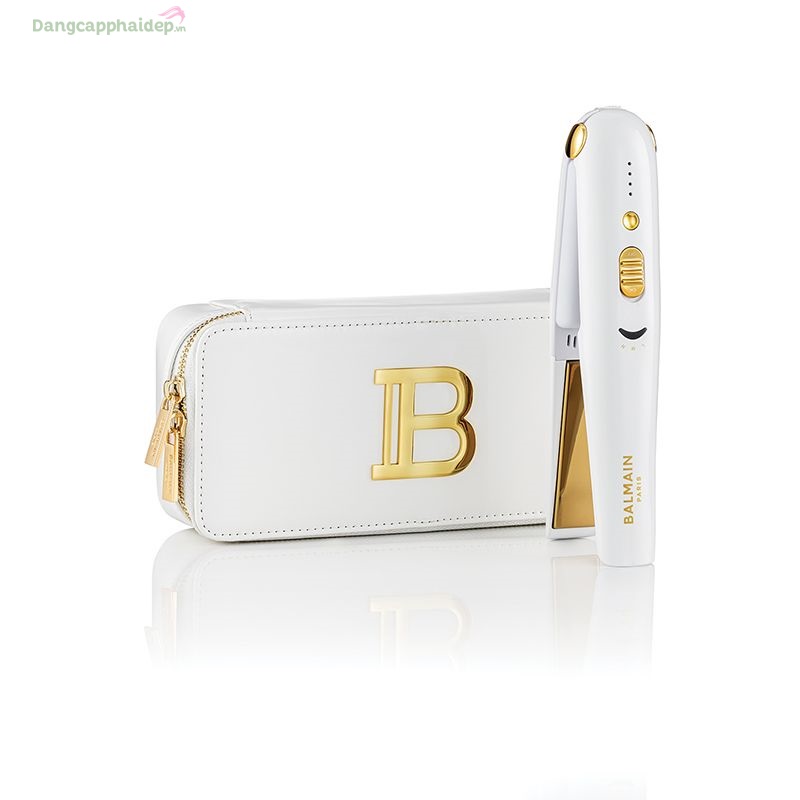 Balmain Hair Limited Edition Cordless Straightener FW21 White Gold 