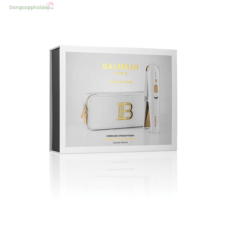 Balmain Hair Limited Edition Cordless Straightener FW21 White Gold 