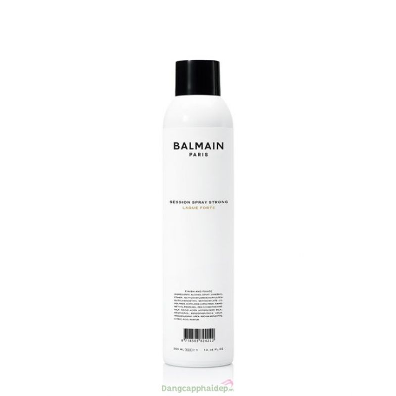 Keo xịt tóc dạng phun mạnh Balmain Hair Session Spray Strong.
