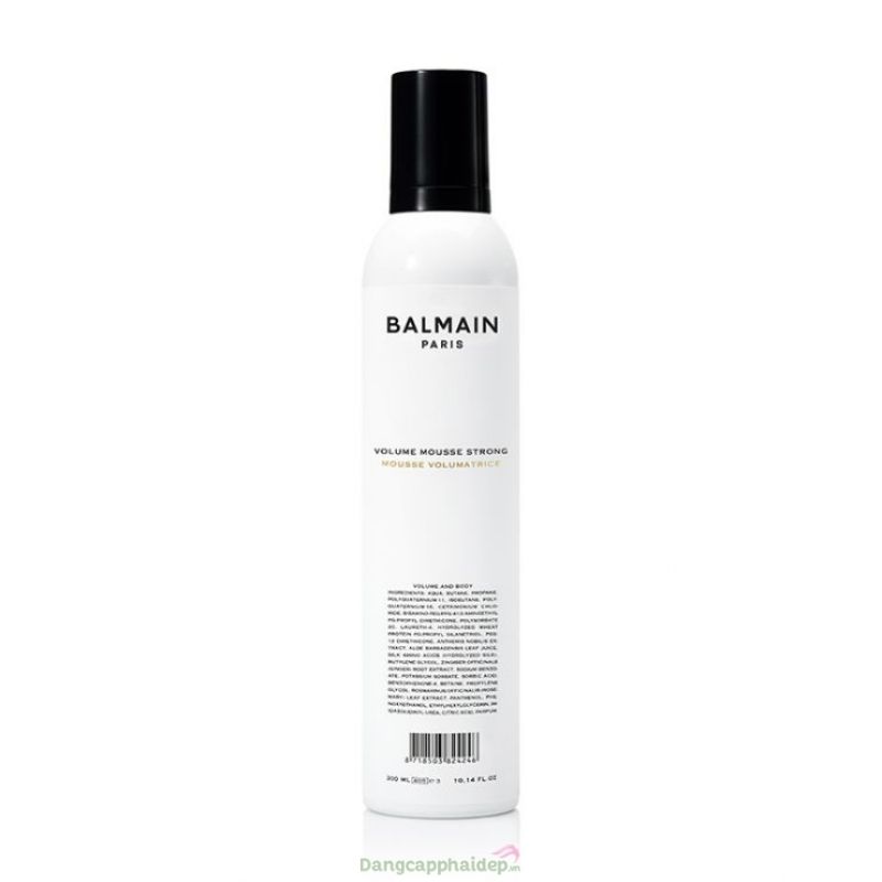 Balmain Hair Volume Mousse Strong 300ml - Mousse Tạo Kiểu Đa Năng
