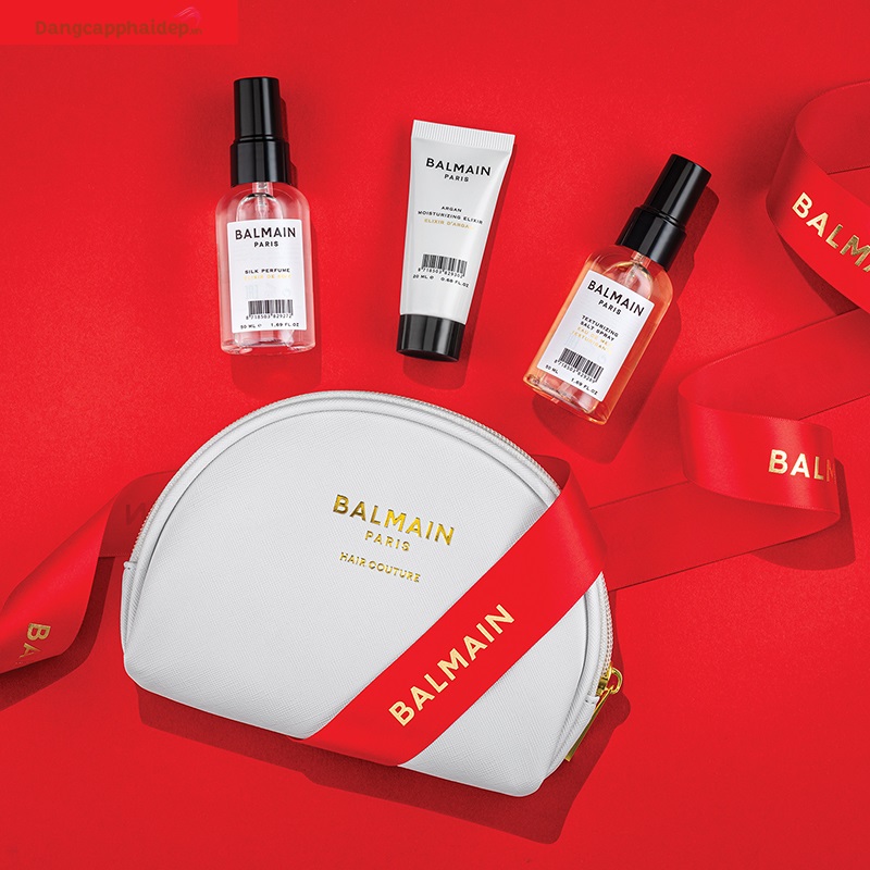 Balmain Hair Limited Edition Love Collection Cosmetic Styling Bag 2022