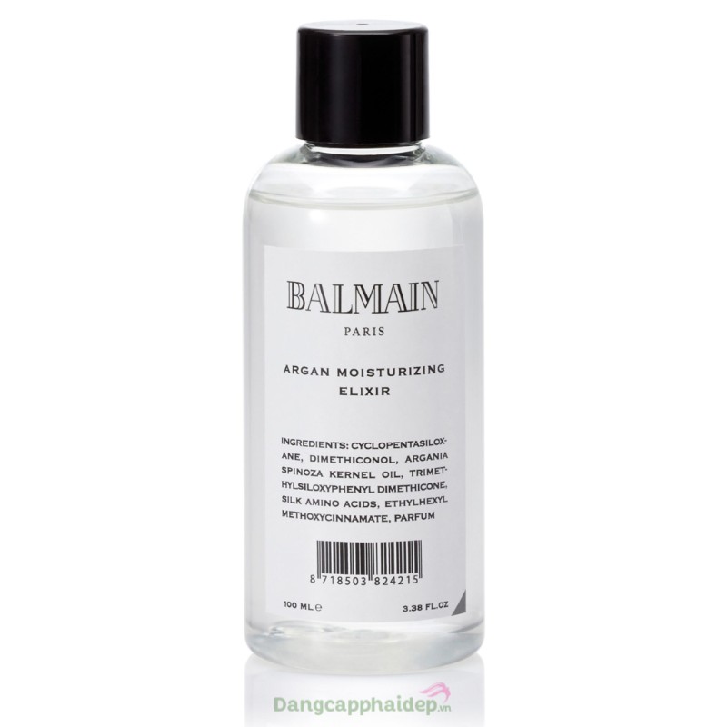 Balmain Hair Argan Moisturizing Elixir 100ml - Tinh dầu Argan dưỡng tóc
