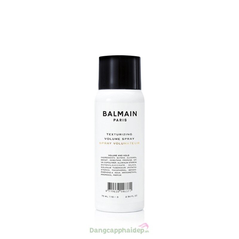 Balmain Hair Travel Texturizing Volume Spray 75ml - Xịt phồng và giữ nếp tóc