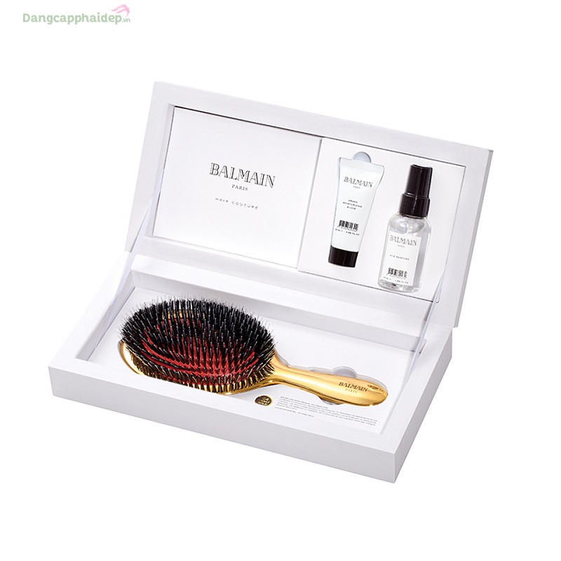 Balmain Hair Golden Spa Brush – Bộ sản phầm chăm sóc tóc toàn diện