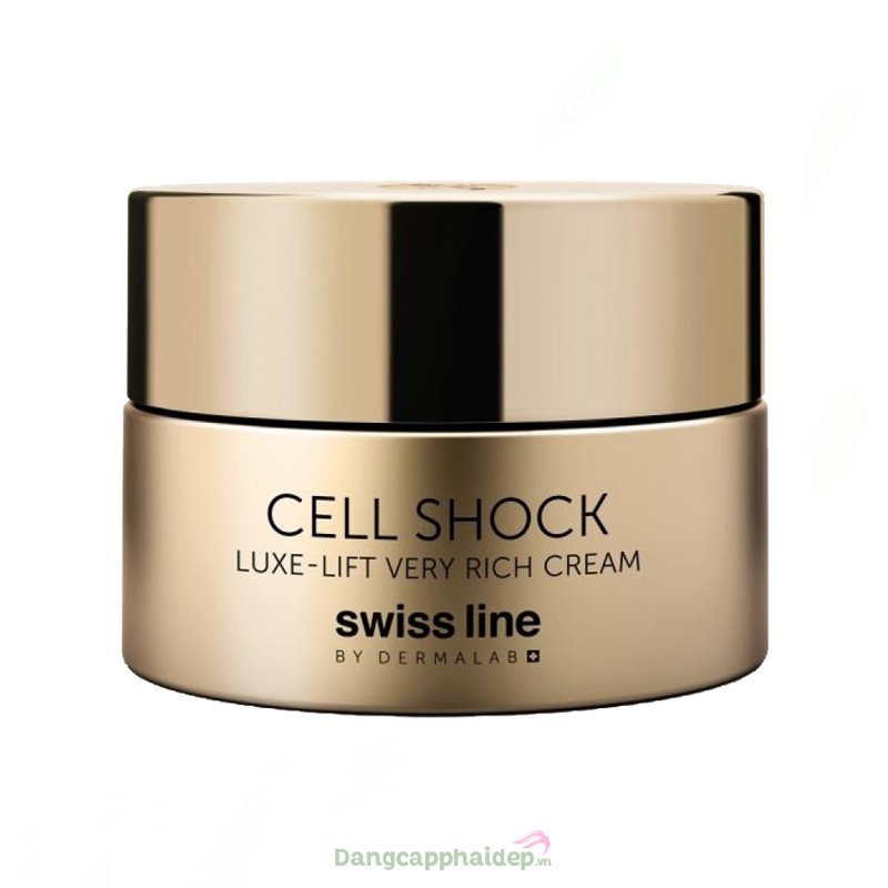 Kem đậm đặc chống lão hóa Swissline Cell Shock Luxe-Lift Very Rich Cream 250ml